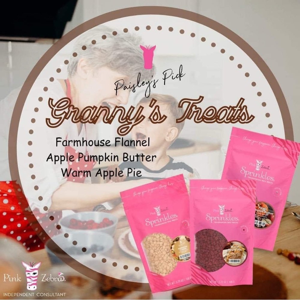 Granny’s Treats Pink Zebra Blend 🍎
